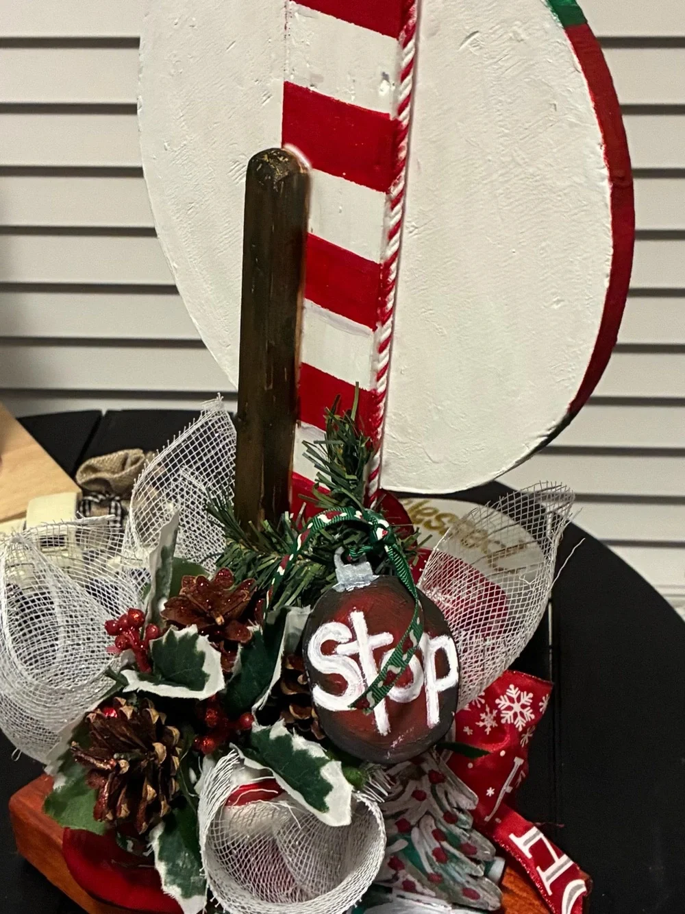 Santa STOP HERE! HO! HO! HO!